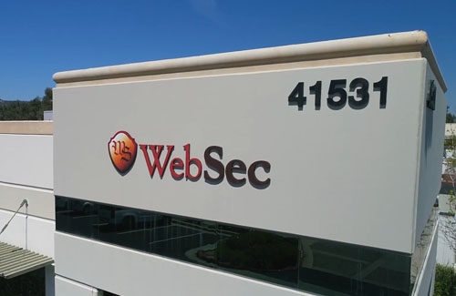 Exterior of WebSec Building