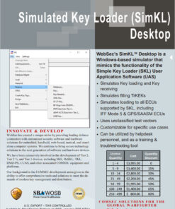 Simulated Key Loader (SimKL) Desktop Application